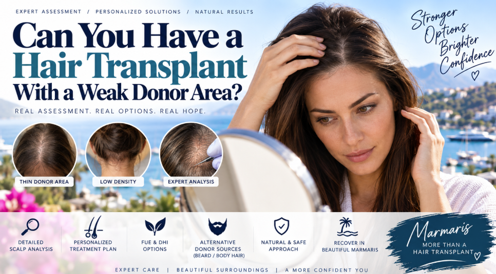 Can You Have a Hair Transplant With a Weak Donor Area?